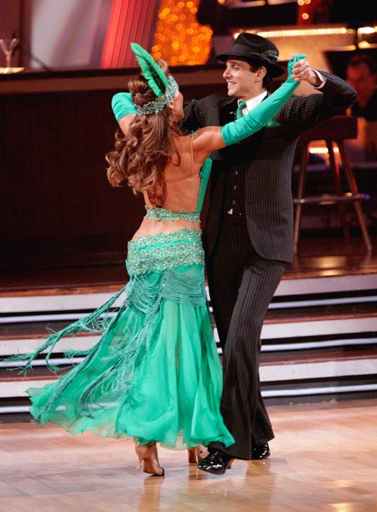 Ralph Macchio and his partner Karina Smirnoff...