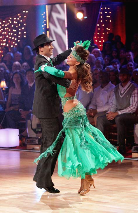 Ralph Macchio and his partner Karina Smirnoff...