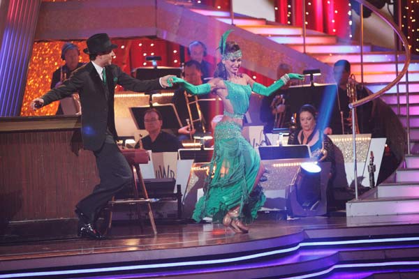 Ralph Macchio and his partner Karina Smirnoff...