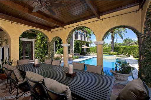Anna Kournikova's Miami Beach home. The...