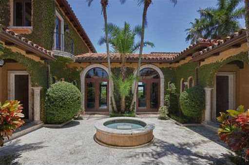 Anna Kournikova's Miami Beach home. The...