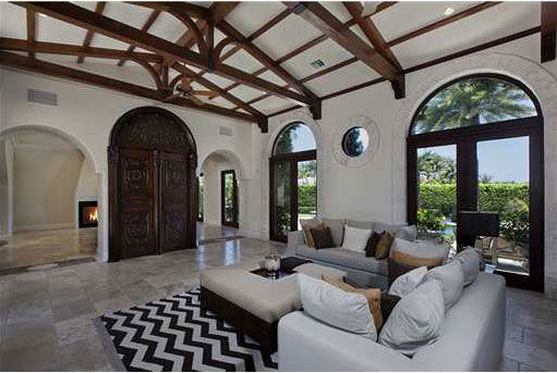 Anna Kournikova's Miami Beach home. The...