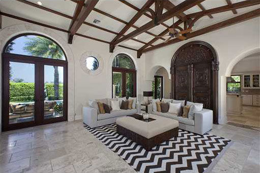 Anna Kournikova's Miami Beach home. The...