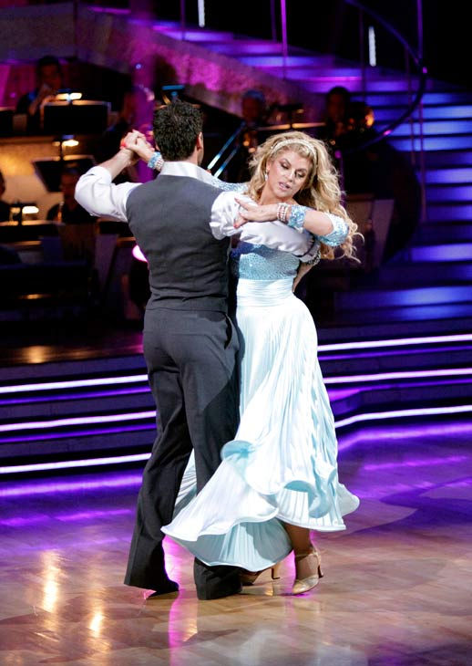 Kirstie Alley and her partner Maksim...