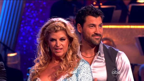 Kirstie Alley and her partner Maksim...