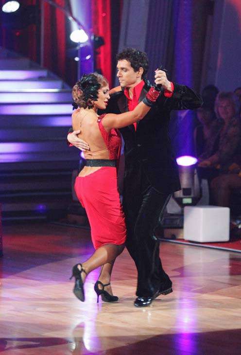 Ralph Macchio and his partner Karina Smirnoff...