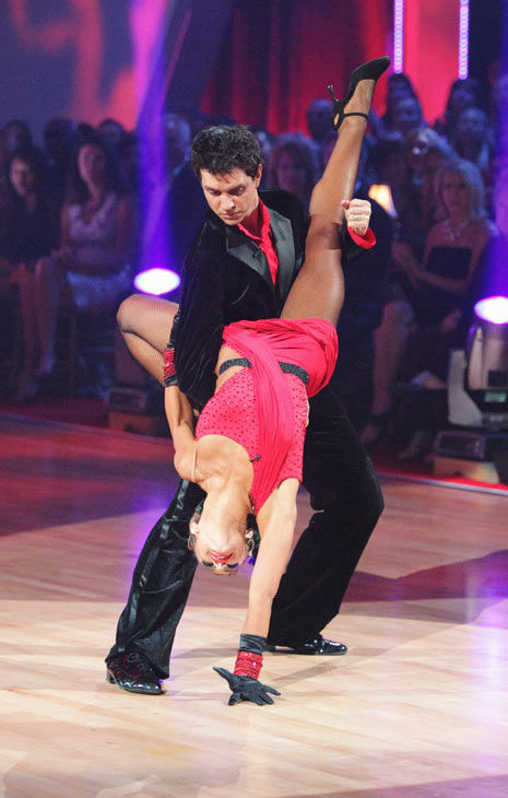 Ralph Macchio and his partner Karina Smirnoff...
