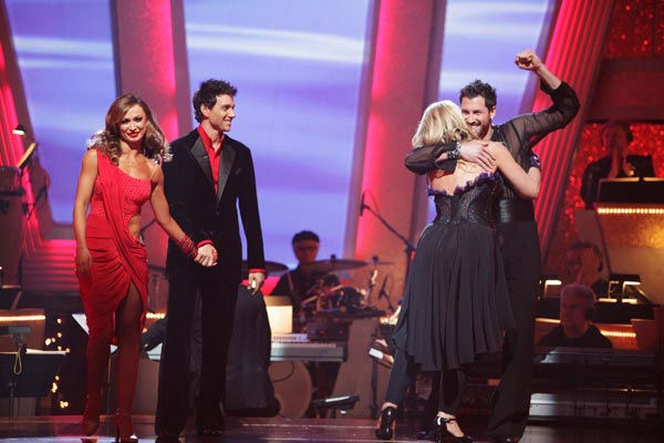 Ralph Macchio and his partner Karina Smirnoff...