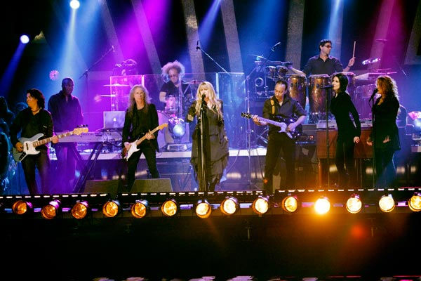 Grammy Award-winning singer Stevie Nicks...
