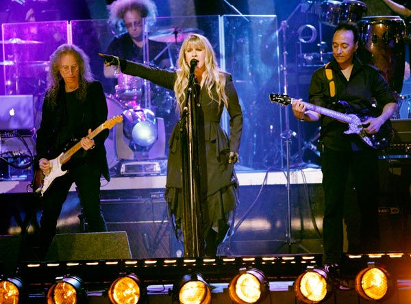 Grammy Award-winning singer Stevie Nicks...