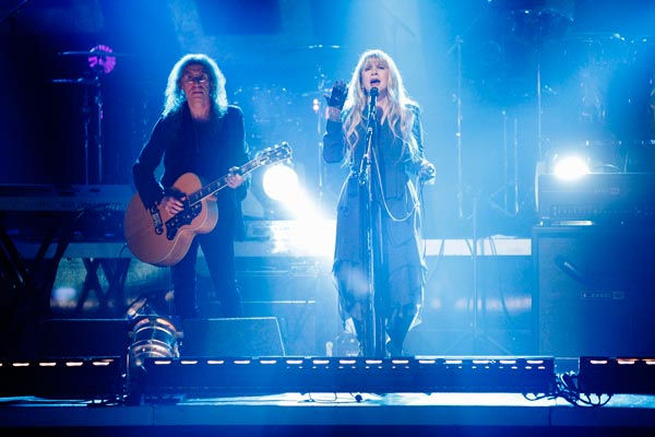 Grammy Award-winning singer Stevie Nicks...