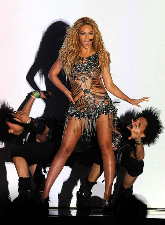 Beyonce performs at the 2011 Billboard Music...