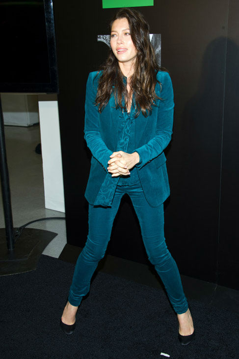 Jessica Biel attends the launch of Revlons new...