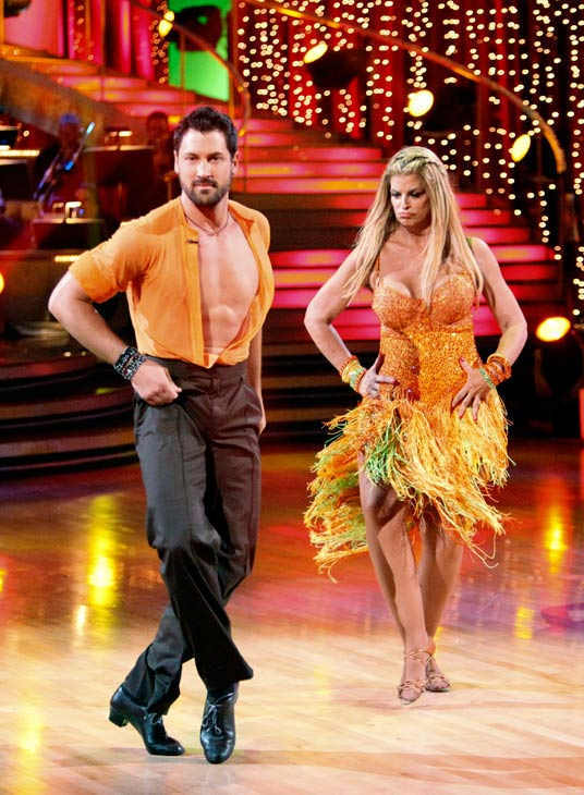 Kirstie Alley and her partner Maksim...