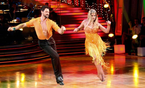 Kirstie Alley and her partner Maksim...