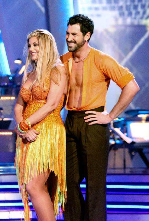 Kirstie Alley and her partner Maksim...