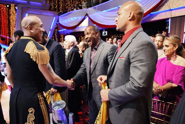 Hines Ward and Lynn Swann appear on 'Dancing...