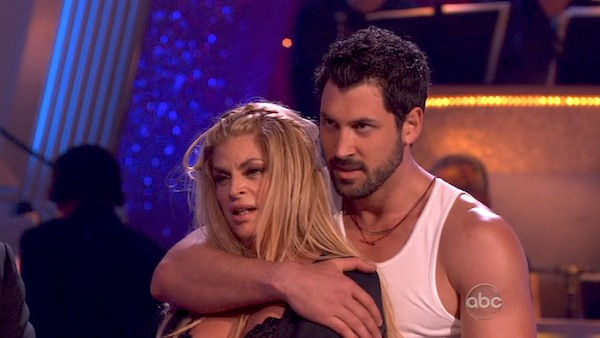 Kirstie Alley and her partner Maksim...