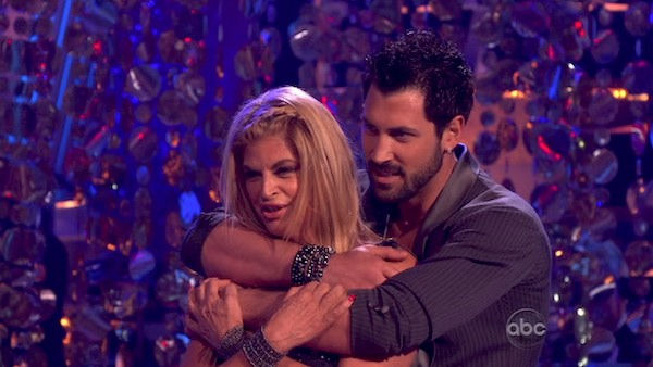 Kirstie Alley and her partner Maksim...