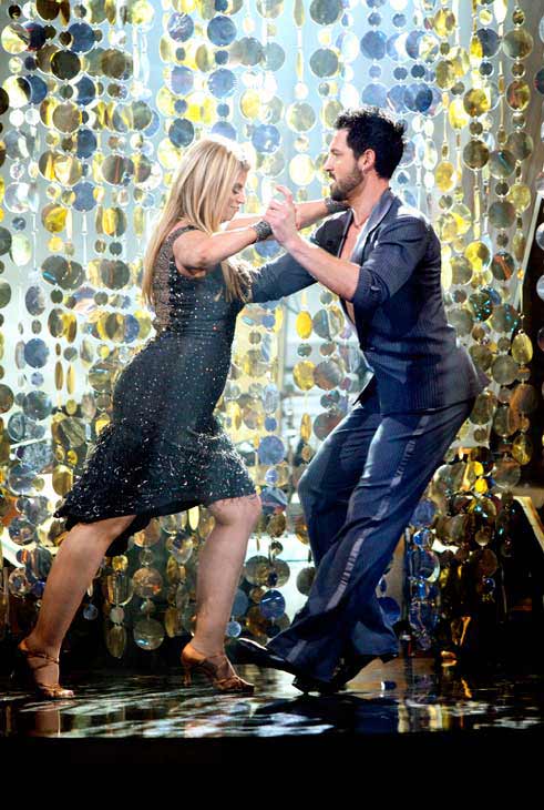Kirstie Alley and her partner Maksim...