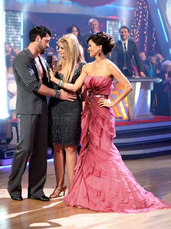 Kirstie Alley and her partner Maksim...