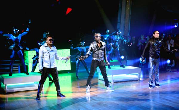 The Black Eyed Peas stopped by to perform their new single, 'Don't Stop the Party,' live on the 'Dancing With The Stars' season 12 finale on May 24, 2011.
