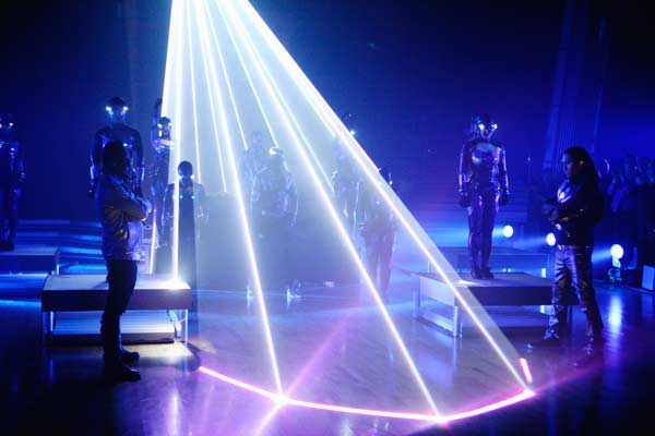 The Black Eyed Peas stopped by to perform their...