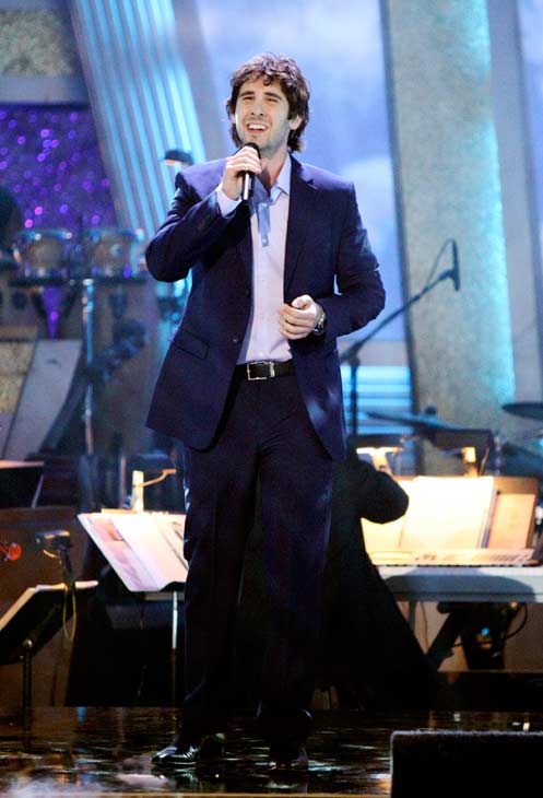 Josh Groban performed 'You Raise Me Up' during...