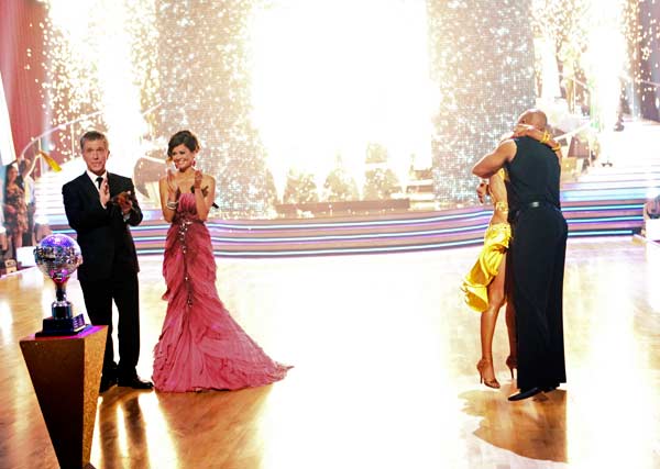 Hines Ward and his partner Kym Johnson were...