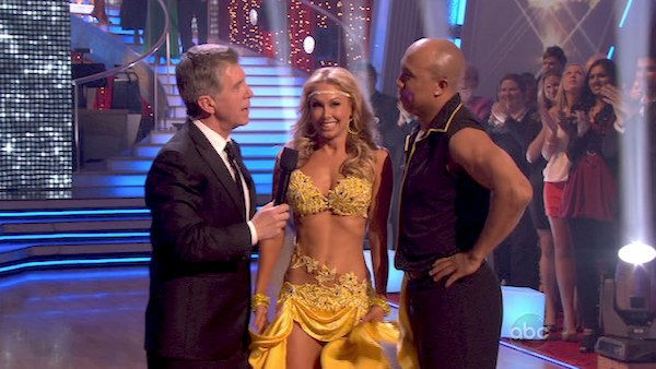 Hines Ward and his partner Kym Johnson were...
