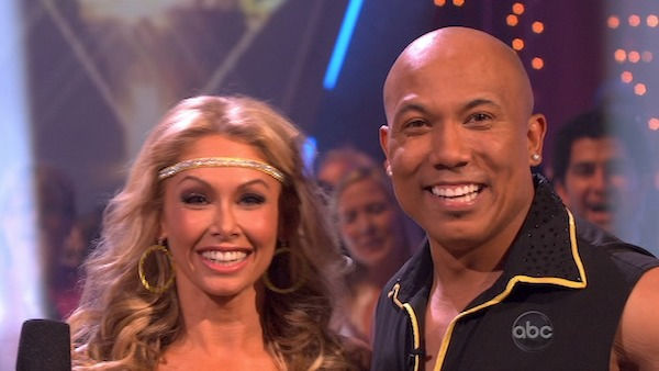 Hines Ward and his partner Kym Johnson were...