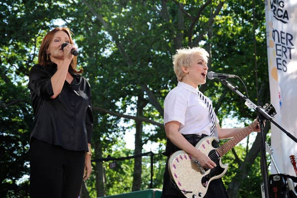 The Go-Go's celebrates 30 years in entertainment with an anniversary album and a live performance in Central Park as part of the 
