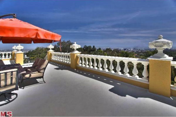 A view of Zsa Zsa Gabor's 4-bedroom, 5.5...