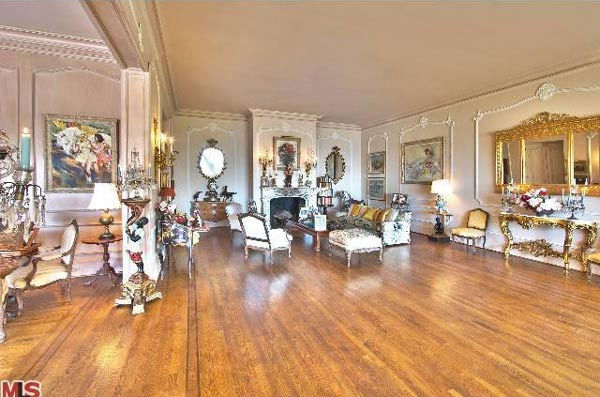 A view of Zsa Zsa Gabor's 4-bedroom, 5.5...
