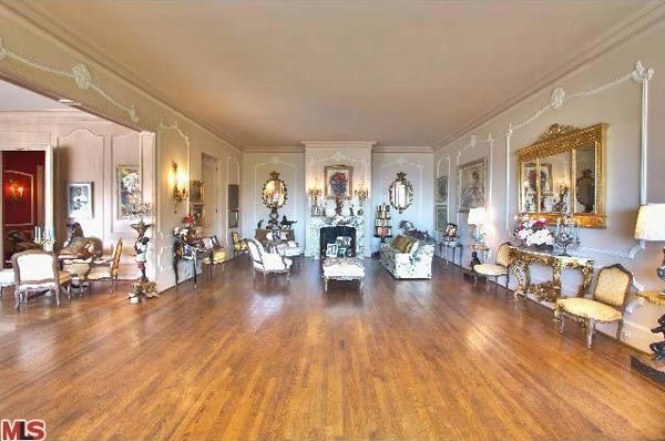 A view of Zsa Zsa Gabor's 4-bedroom, 5.5...