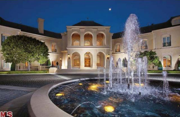 Aaron Spelling's 57,000-square foot Los Angeles...