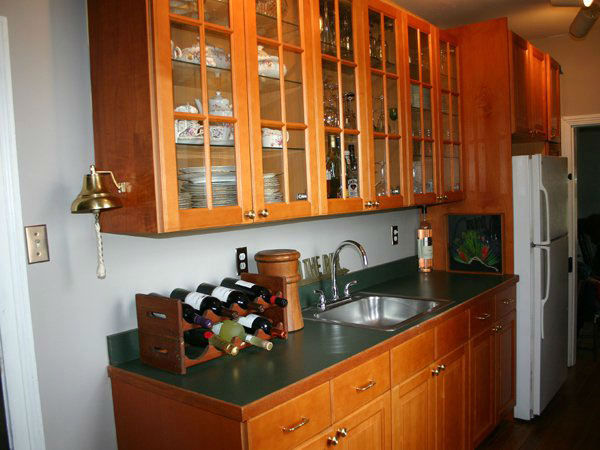 The kitchen in the five-bedroom home featured in...