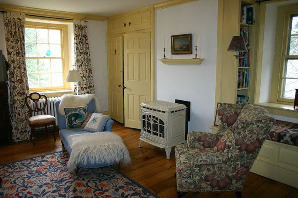 A bedroom in the five-bedroom home featured in...