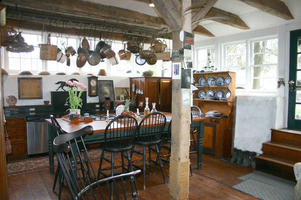 The kitchen in the five-bedroom home featured in...