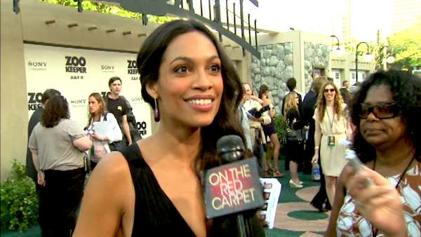 Rosario Dawson talks to OnTheRedCarpet.com at...