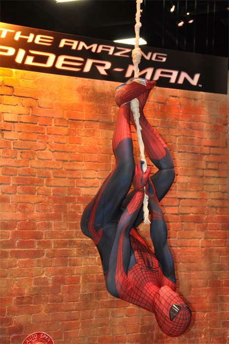 Spider-Man was just one of the costumes seen at...