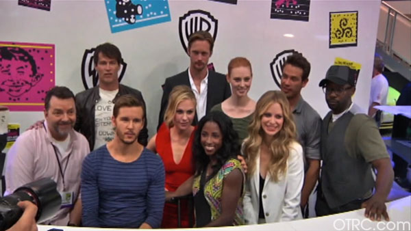 'True Blood' creator Alan Ball and cast members...