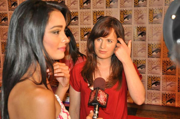 OnTheRedCarpet.com co-host Rachel Smith...