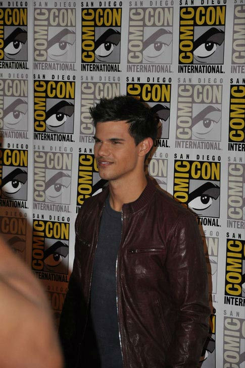 Taylor Lautner from 'The Twilight Saga' appears...
