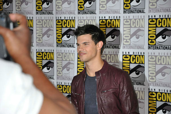 Taylor Lautner from 'The Twilight Saga' appears...