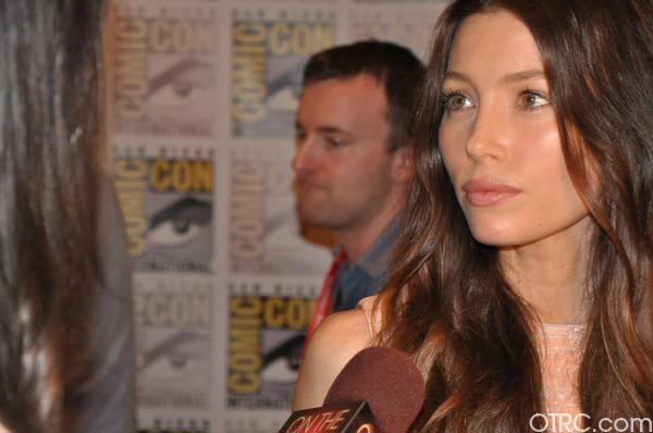 Jessica Biel from the 'Total Recall' remake...