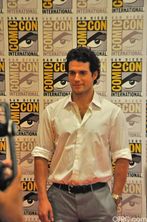 'Immortals' actor Henry Cavill talks to...