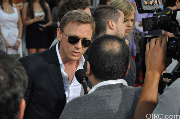 'Cowboys & Aliens' actor Daniel Craig...