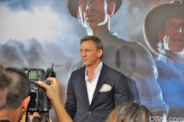 'Cowboys & Aliens' actor Daniel Craig...