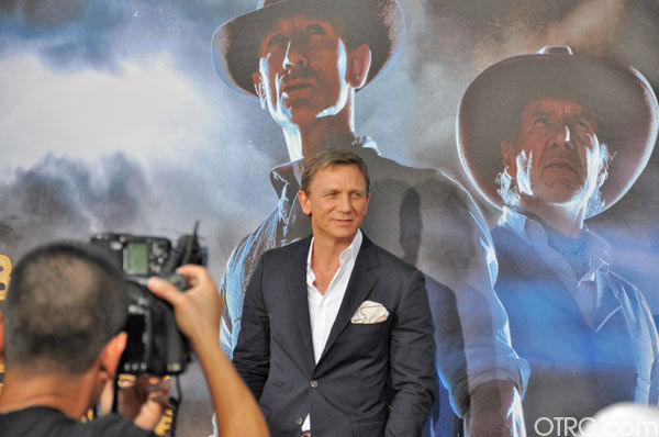 'Cowboys & Aliens' actor Daniel Craig...